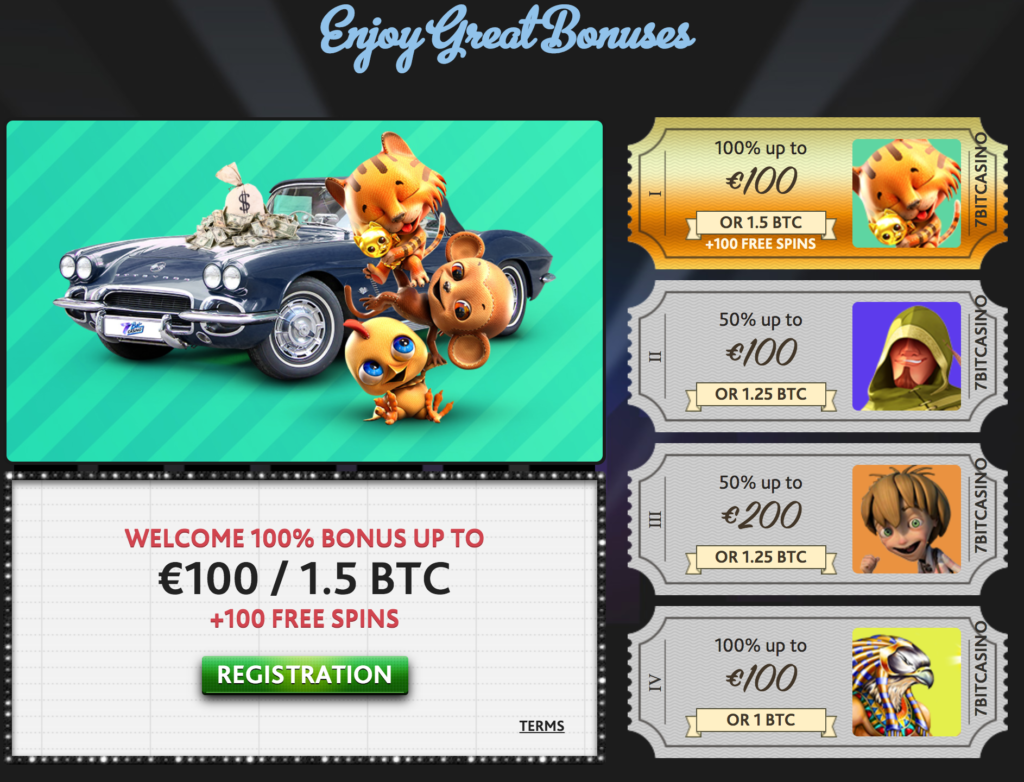 7Bit Casino Review and Rating